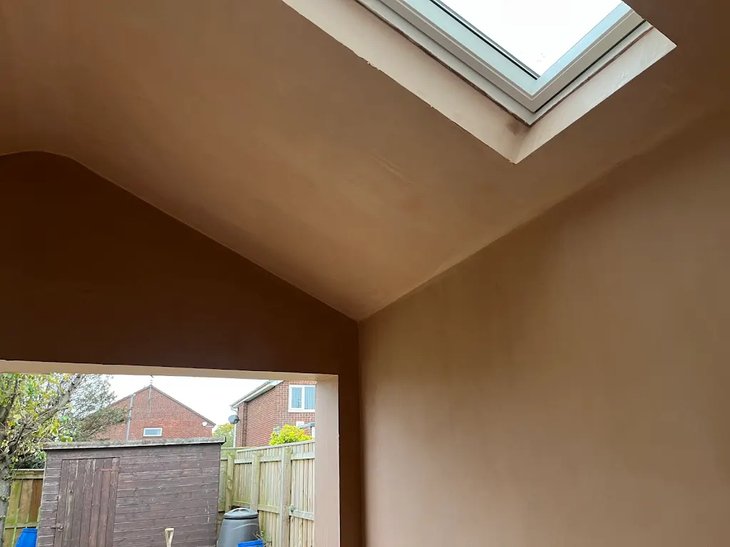 Professional plastering finish by Opus Plastering